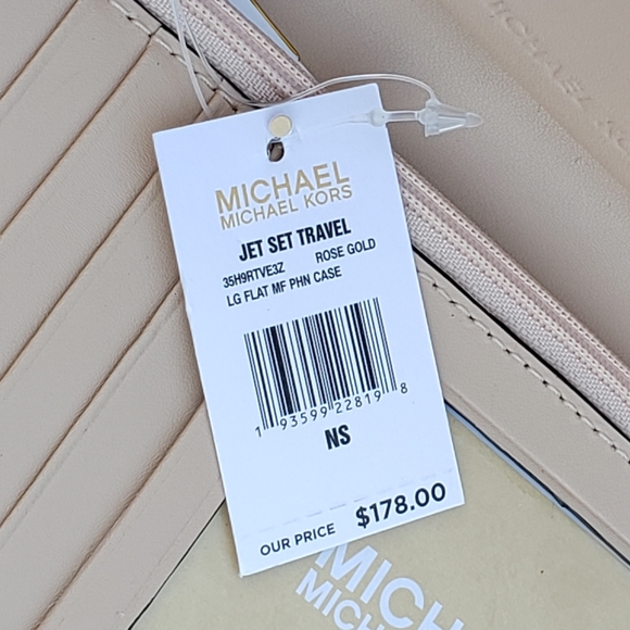 ⚠️LAST1⚠️Michael Kors Jet Set LG Phone Case Wallet - Picture 4 of 4